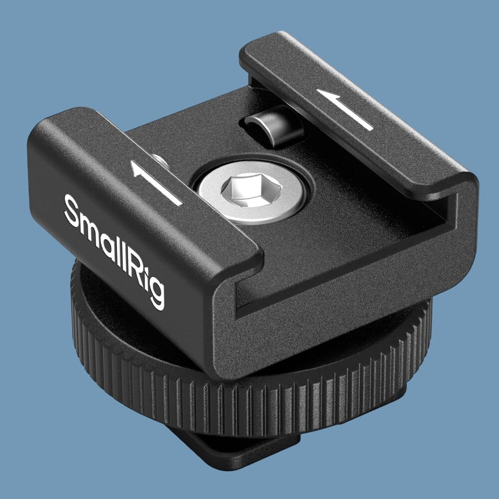 SmallRig 4822 ~ Wireless Mic Support with Cold Shoe Mount ~ BRAND NEW